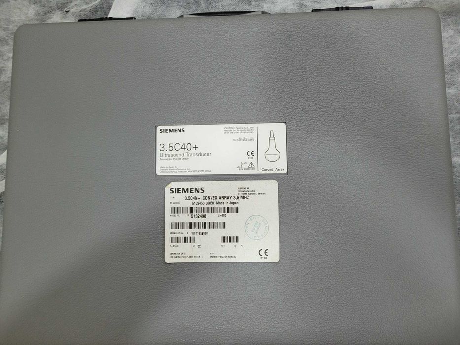 Sonda p/ ecógrafo Siemens 3.5C40+