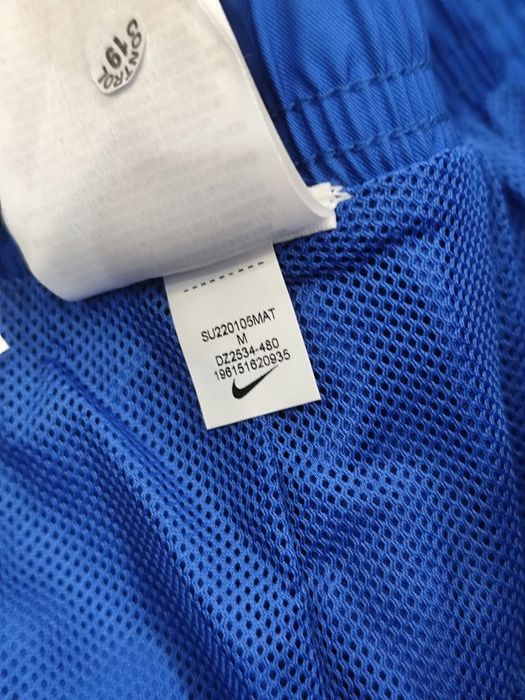 Spodenki męskie krótkie niebieskie nike nowe na gumce