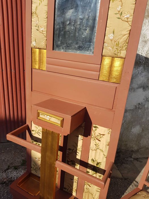 Conjunto de entrada , bengaleiro - chapeleiro.