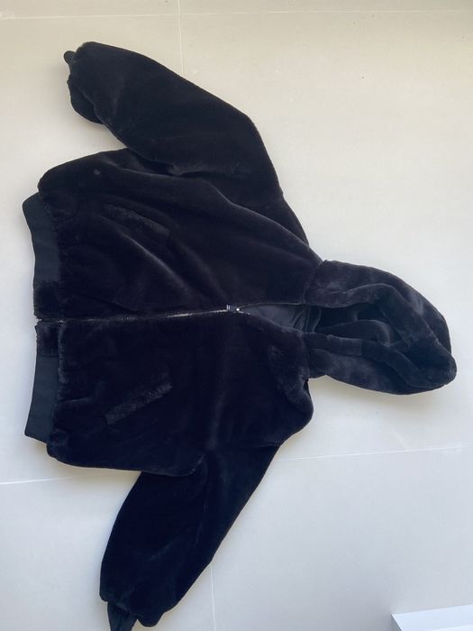 Casaco preto da Zara reversível