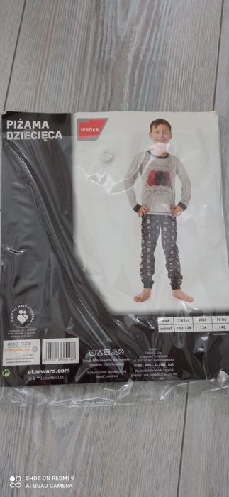 Piżama Star Wars 122/128