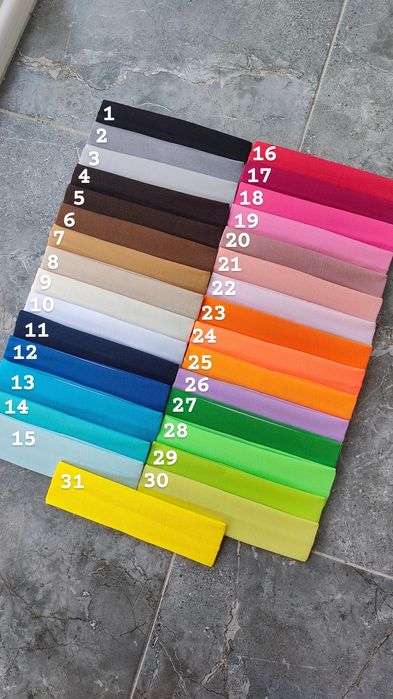 Повязка на голову, різні кольори