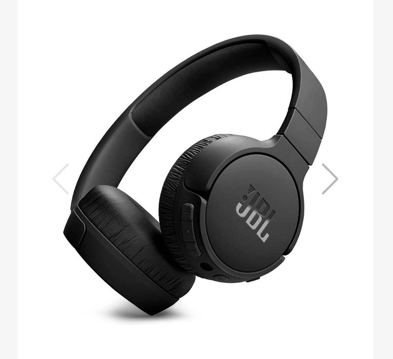 Headphones JBL Tune 670NC Noise Cancelling Bluetooth Pretos
