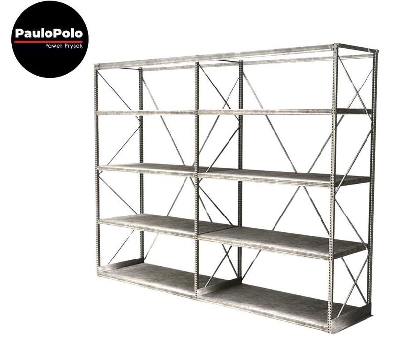 Regał magazynowy BITO 1,9x2,5 m  60 cm solidny 922,50 zł brutto