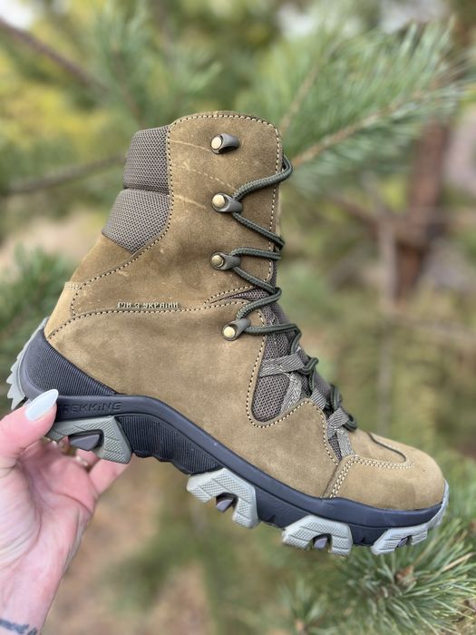 Берцы зимние / койот олива черные / Берці зимові / натуральна шкіра