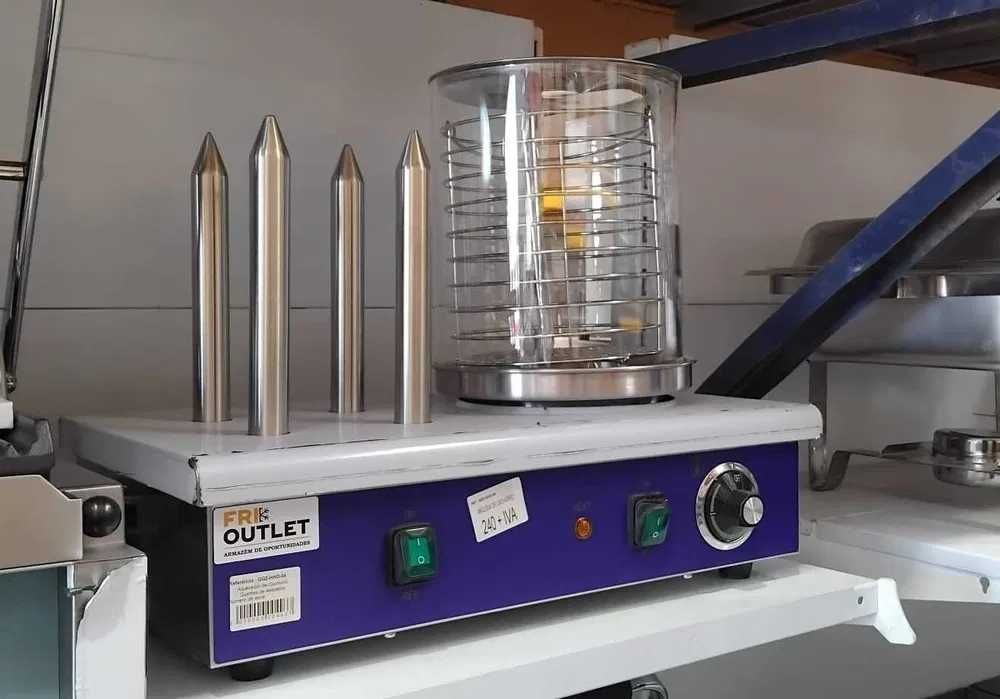 Aquecedor de Cachorro Quentes de 4 Espetos - NOVO