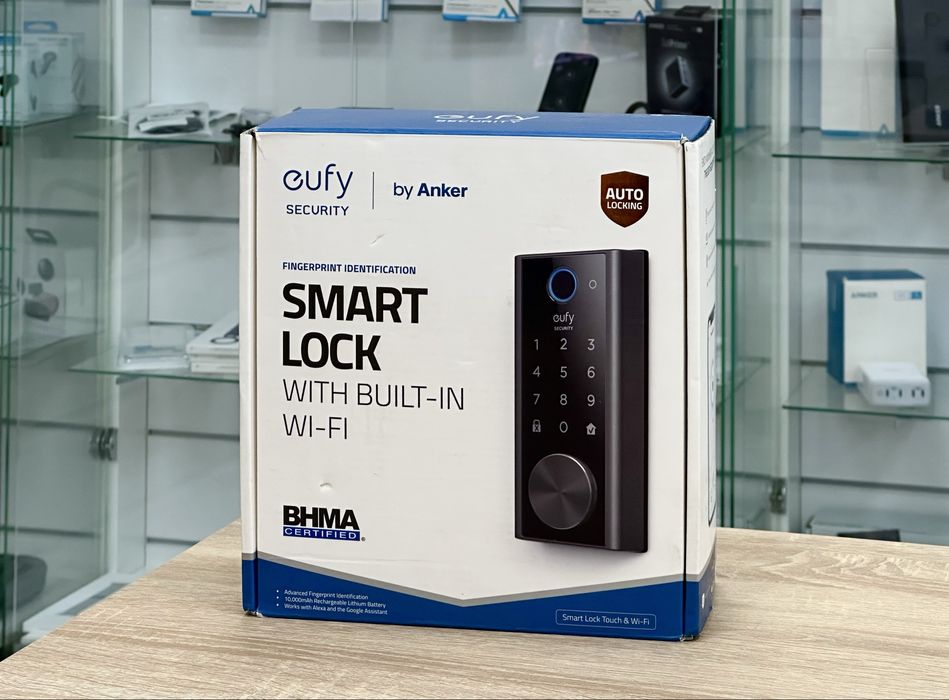 Розумний дверний замок Anker Eufy Home System Smart Lock Touch WiFi 2K