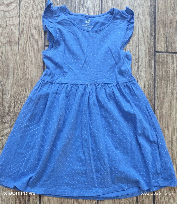 Letnia sukienka dla dziewczynki**H&M** 98/104 cm