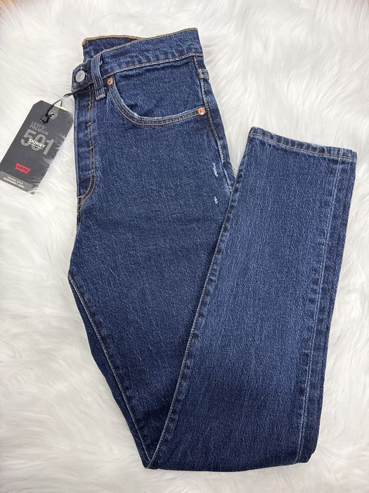 Nowe spodnie dżinsowe jeansy Levi's 501 skinny premium W26