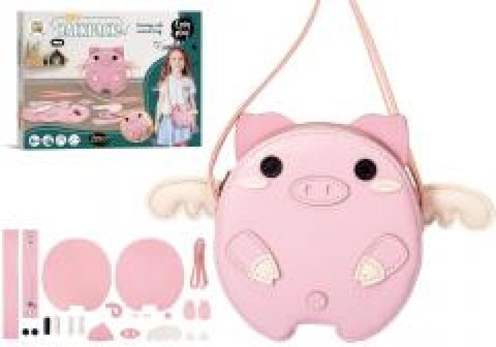 Plecak twórczy torebka Świnka oprawa: pudełko