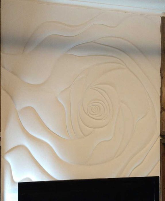 Рельеф 3D, лепнина на стену, любой размер