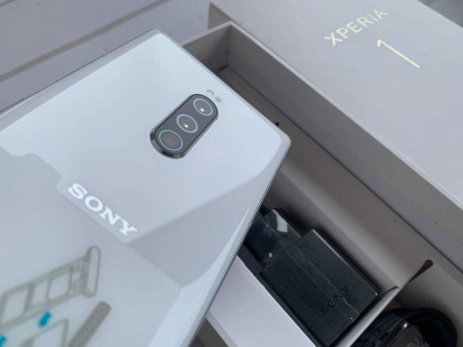+скло та чохол ™ XPERiA 1 SONY White нова  • (xperia 5, xperia 1 dual)