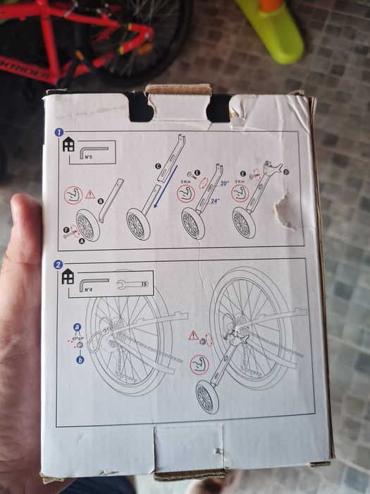 Rodinhas Bicicleta Criança Roda 20 ou 24