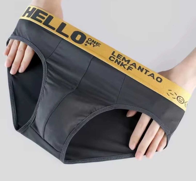 5-pack delikatne slipy męskie na gumce XL pas 31cm