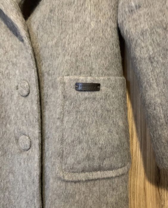 Пальто сіре Albanto