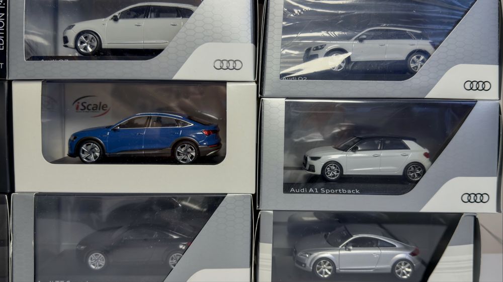 1/43 Audi A3 A4 A5 A6 Q5 Q7 TT RS Minichamps Spark Herpa