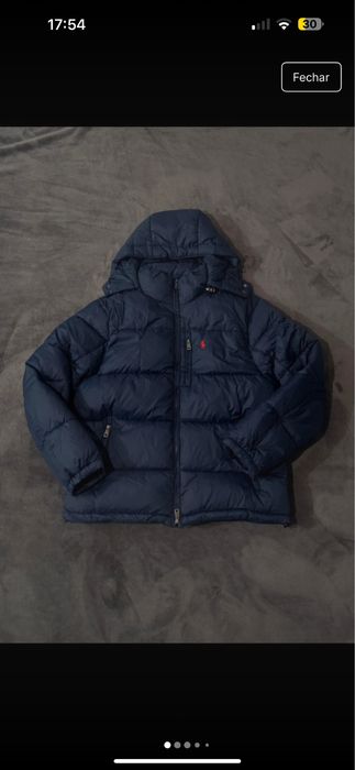 R.L casaco azul marinho