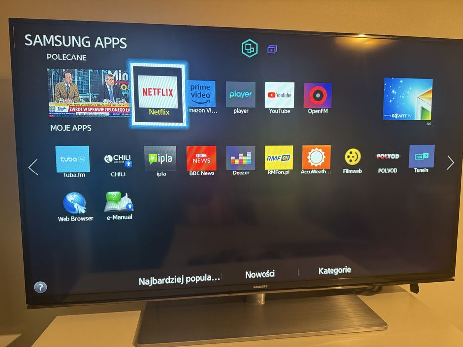 Samsung Smart TV  40 cali - UE40H6700SL
