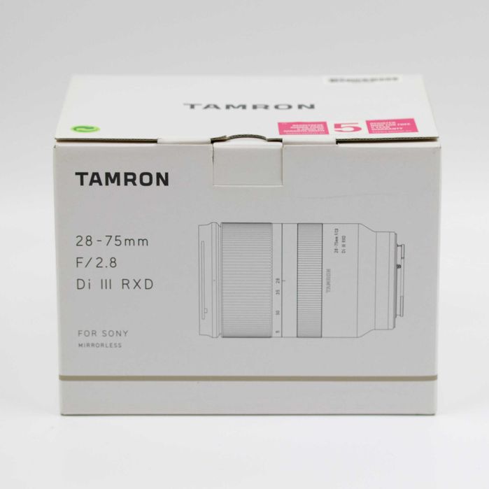 Tamron 28-75mm f/2.8 Di III RXD E-mount - 12M Garantia