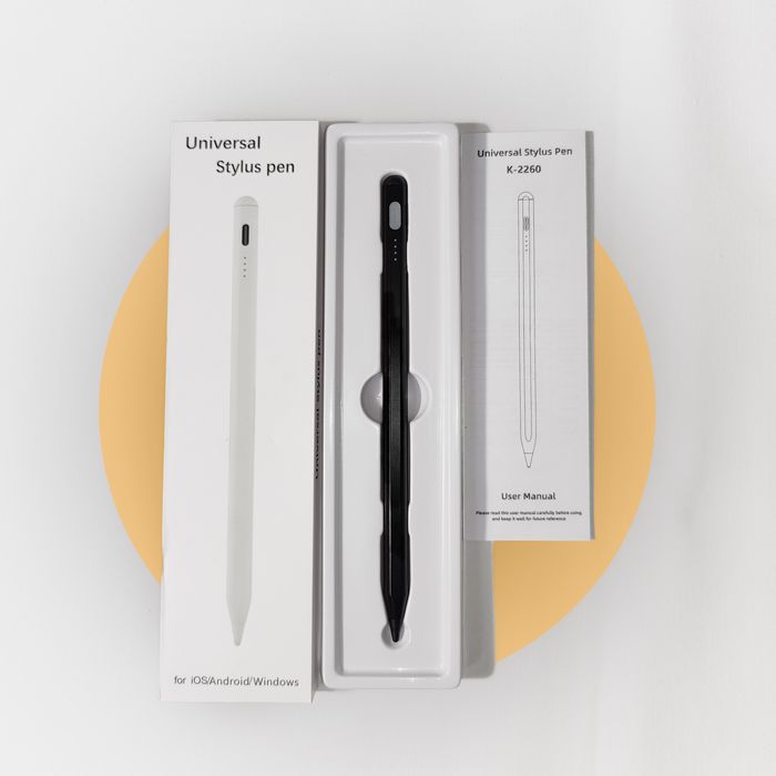 Стилус Pencil для планшета, емкостной,универсальный+4наконечника