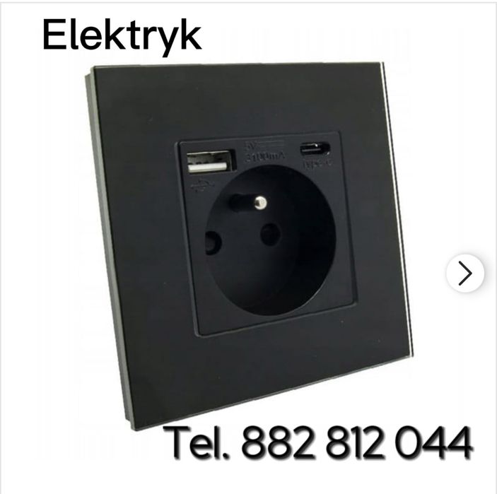 Elektryk  - montaż, naprawa instalacji elektrycznych