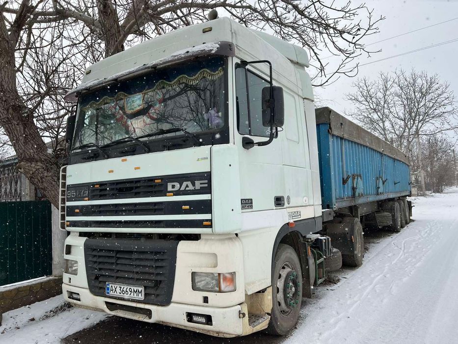 Продам даф с прицепом