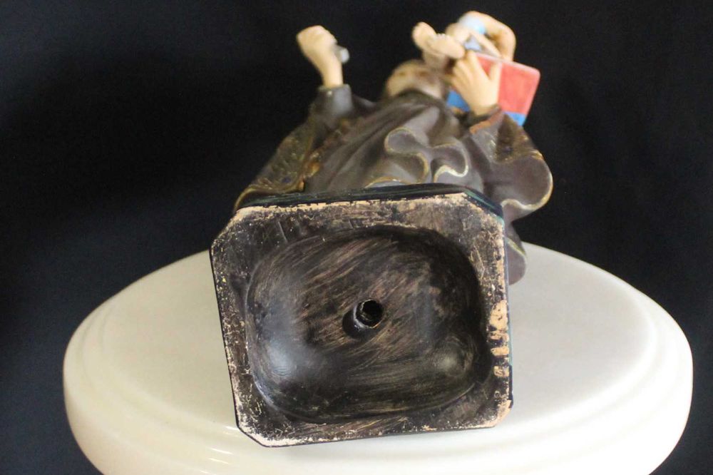 Estatueta vintage dos anos 70 de Santo António