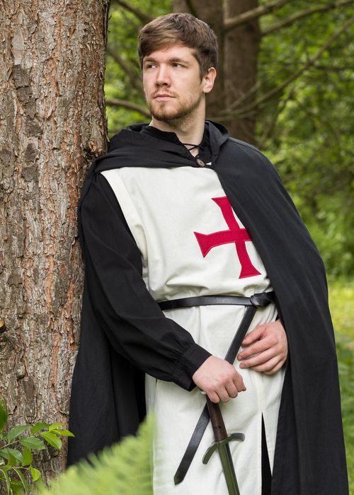 Tabard Średniowieczny, Templariusz,   Rozmiary Xl-Xxl  Bm