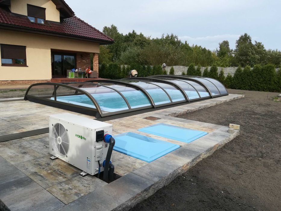 Basen Ogrodowy + FILTRACJA 7,10x3,10x1,55m Poliestrowy , Laminat