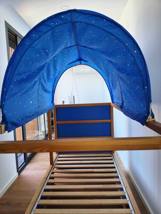 Cama reversível criança - Ikea KURA - 90x200cm