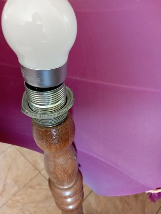 Lampa PRL stojąca