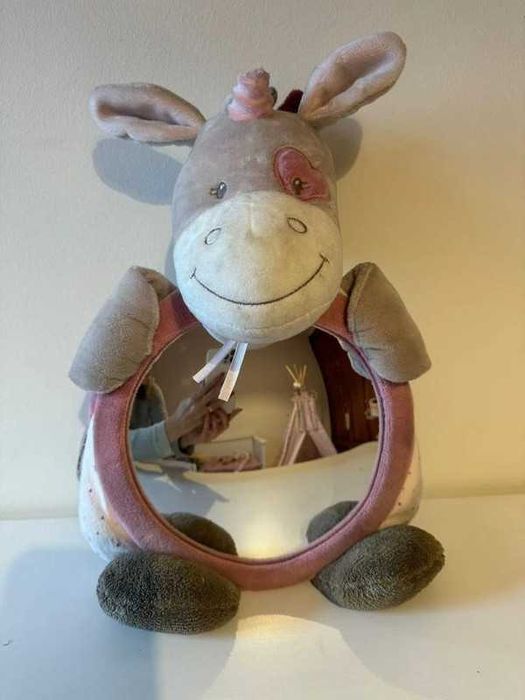 Espelho Refletor de Bebé Nattou Unicórnio Jade