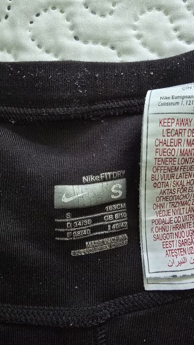 Legginsy kolarki damskie 36 S Nike