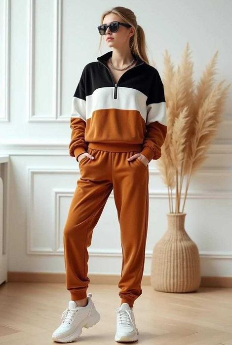 Жіночий велюровий костюм ID: 79823879