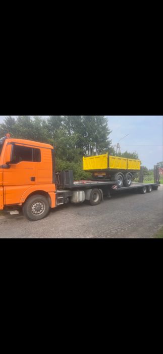 sprzedam naczepę niskopodwoziową