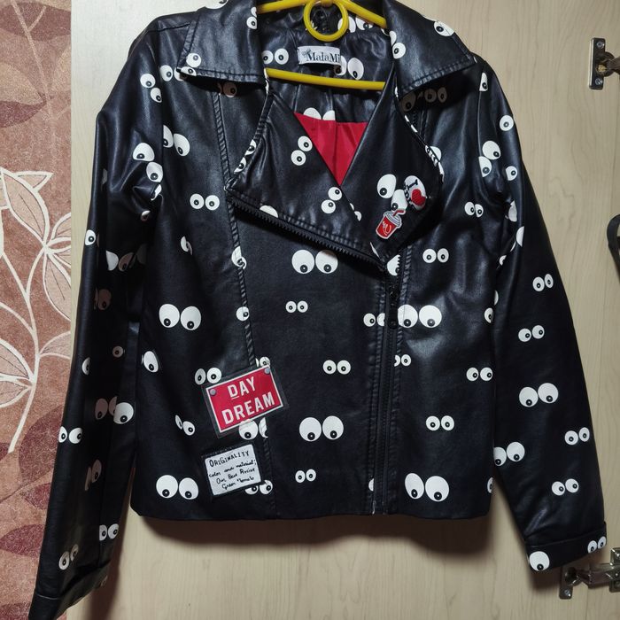 Стильна косуха екошкіра розмір 140-146