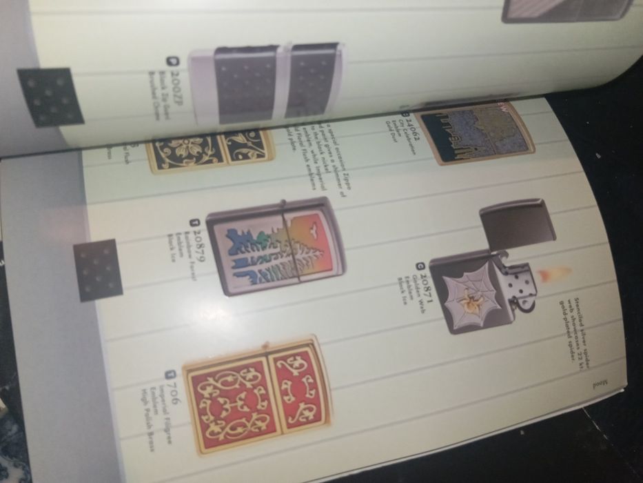 Revista Zippo isqueiros