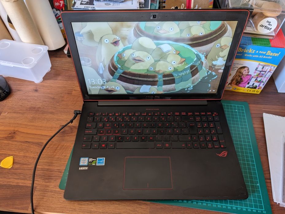 Portátil gaming ASUS ROG G501VW-76B96PB1 15"6