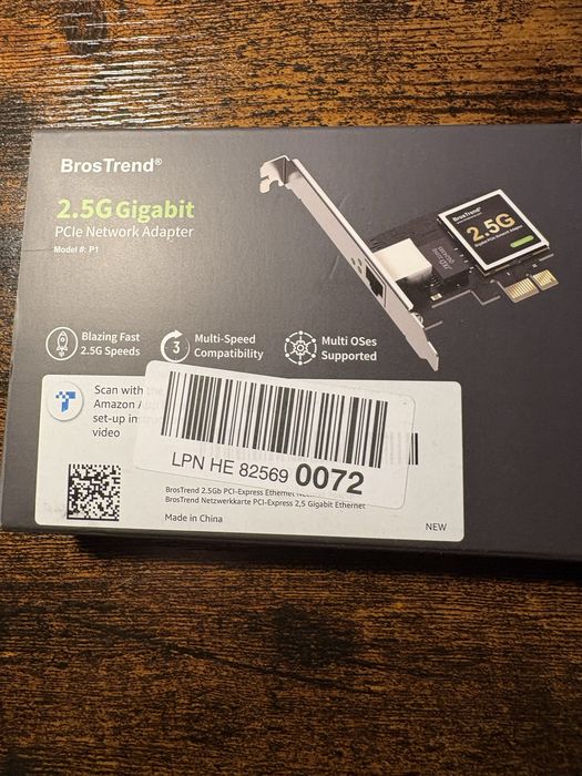 Karta sieciowa 2,5Gb BrosTrend