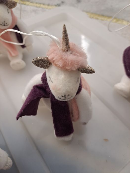 6 unicórnio árvore de natal