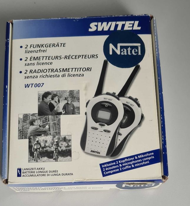 Krótkofalówki Switel Natel WT007