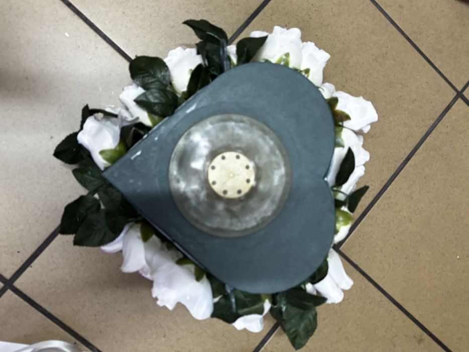 Komplet ślubny na samochod,kwiaty na samochód,ślub