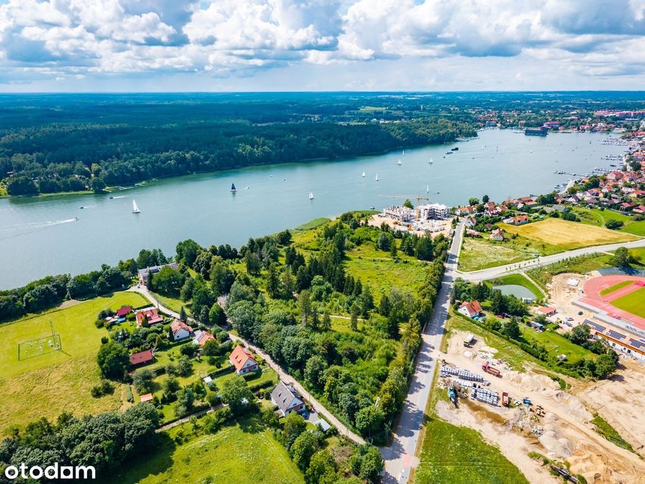 Działka premium, budowlana, z linią jeziora Mikołajskiego, MPZP