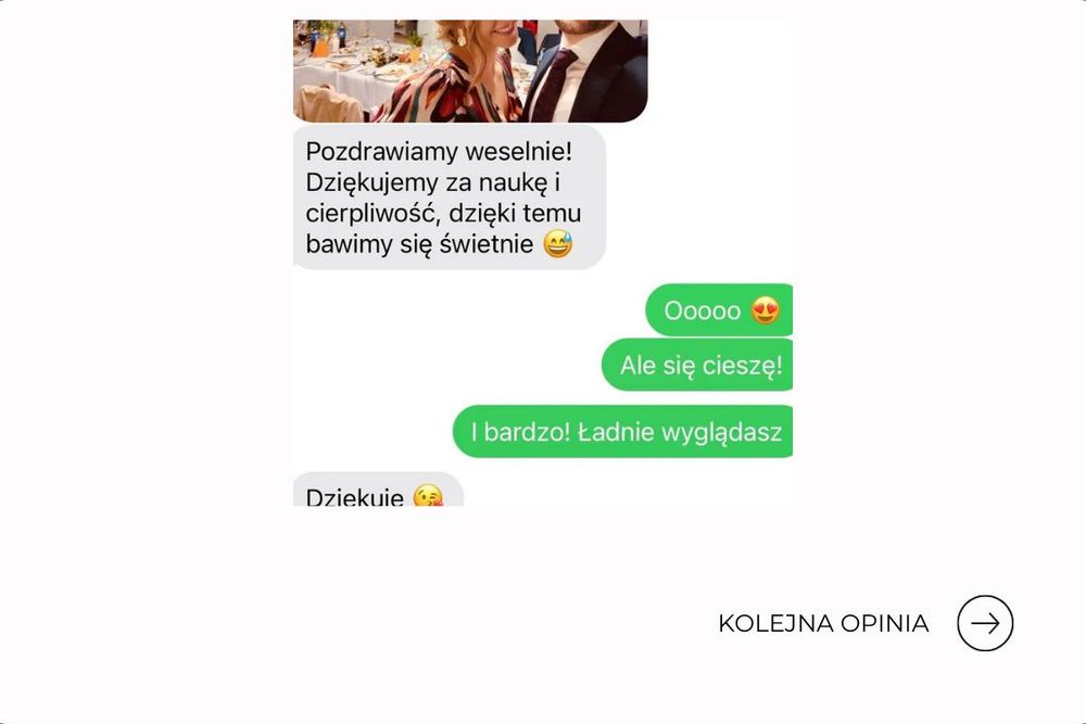 Lekcje Pierwszego Tańca/Taniec Użytkowy