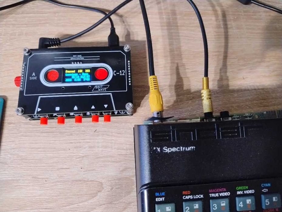 Magnetofon cyfrowy MaxDuino do ZX Spectrum