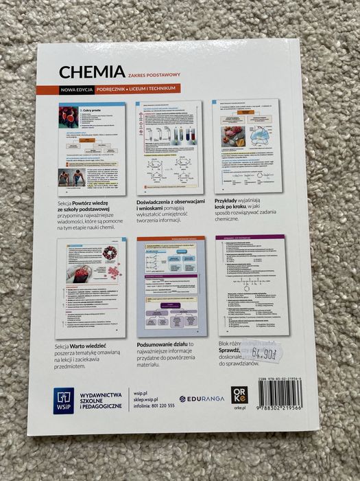 Chemia Wsip klasa 3 poziom podstawowy