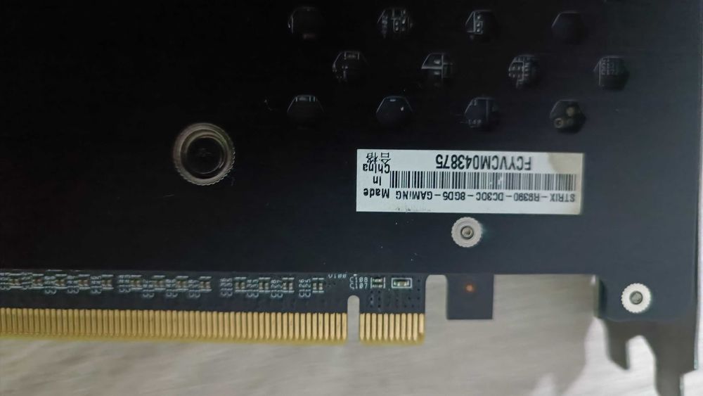 Продам відеокарту asus strix geming r9 390 8 gb шина 512 бит