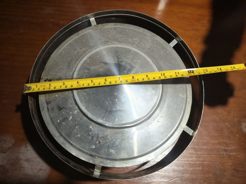 Chapéu para chaminé em inox