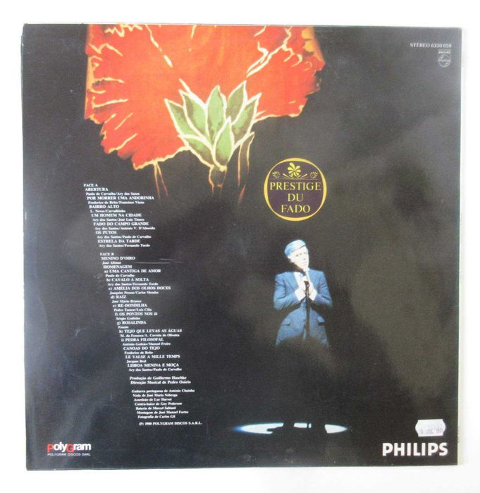 CARLOS DO CARMO - Ao Vivo No Olympia (LP)