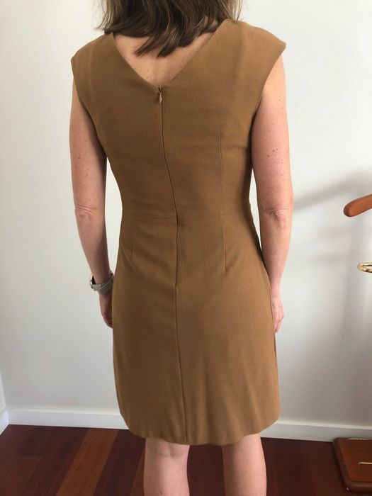 Vestido castanho claro LANIDOR 38